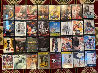 PS2 video games Japan