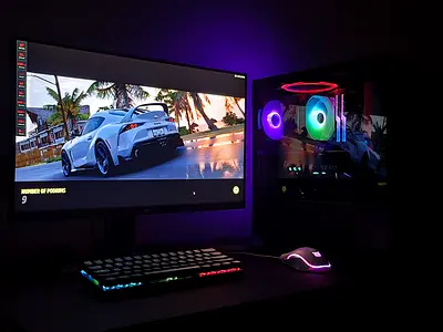Gaming PC Setup with RTX 3080