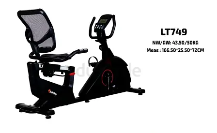 Recumbent Exercise Bike LT749 - Efficient  Comfortable Workout