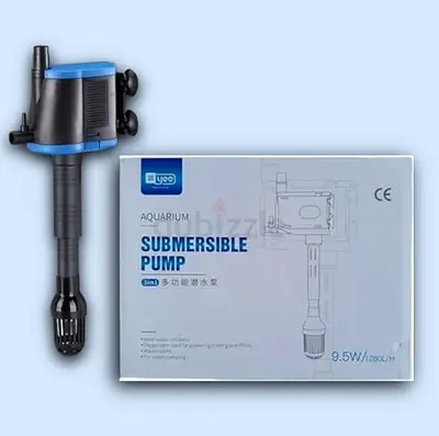 Submersible Pump for Aquariums Aquarium- Perfect for Water Circulation 9.5W | 1280L/H