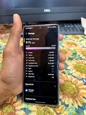 Samsung A71 128GB Storage for Sale
