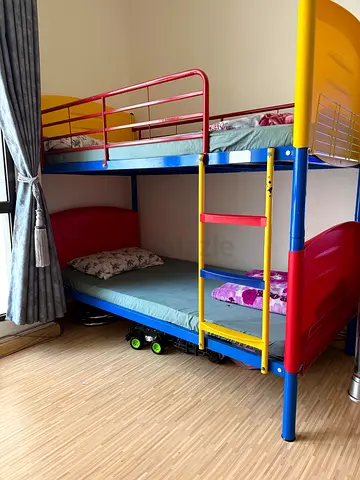 Colorful Bunk Bed for Kids