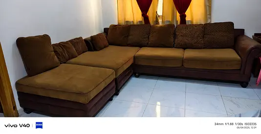 Comfortable L-Shaped Sofa for Sale