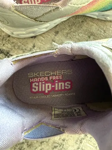 Gently Used Skechers Hands Free Slip-Ins with light