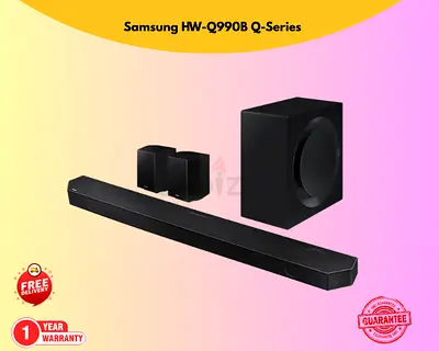 Samsung HW-Q990B Q-Series 11.1.4ch Wireless Dolby ATMOS Q-Symphony Soundbar - Free Delivery All UAE