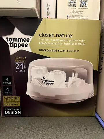Tommee Tippee Closer to Nature Microwave Steriliser - Like New!