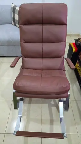 Premium Leather Rocking Chair