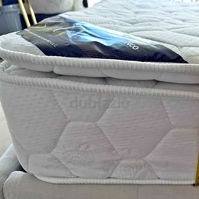 New mattress with top foam.  Choice well sleep well.  Any delivery available