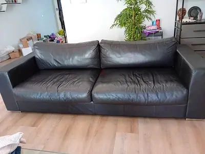 Bo Concept Leather Sofa