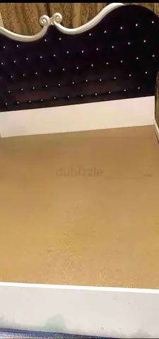 Bed Frame with Unique Headboard