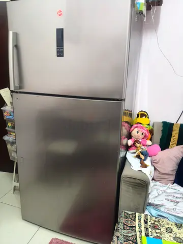 ثلاجه هوفر للبيع 485 ليتر Hoover refrigerator for sale, 585 liters