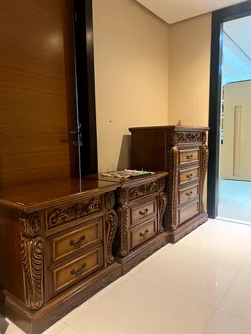 Elegant Vintage Wooden Cabinet for Sale