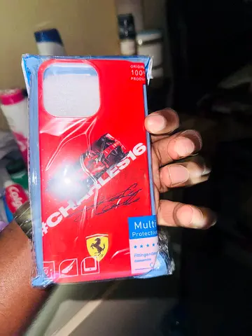 Official Ferrari #CHARLES16 Phone case iphone 15 pro max