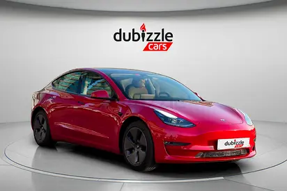 AED 1520/month | 2022 Tesla Model 3 Long Range | GCC Specs | Ref#397286