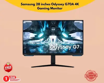 Samsung 28 inches Odyssey 4K UHD LED Gaming Monitor 28AG700N - Free Delivery - 1 Year Warranty