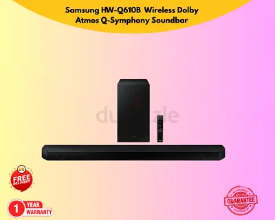 Samsung HW-Q610B 3.1.2ch Wireless Dolby Atmos DTS Q-Symphony Soundbar - Free Delivery All Over UAE