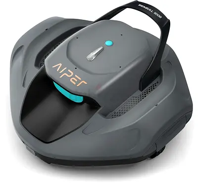 AIPER Seagull 800B Cordless Robotic Pool Vacuum, Self-Parking Technology, 90-Min Battery Life, Power