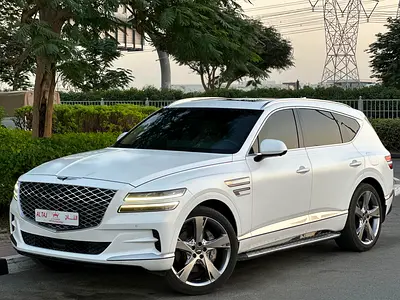 GENESIS GV80 ROYAL 2022 GCC UNDER WARRANTY FULL SERVICE HISTORY NO ACCIDENTS