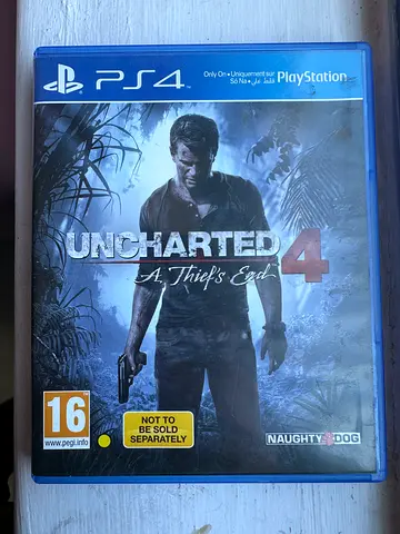Uncharted 4 Game/Disc for PS4 and PS5