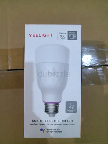 Smart LED Bulb with Wi-Fi and Color Control