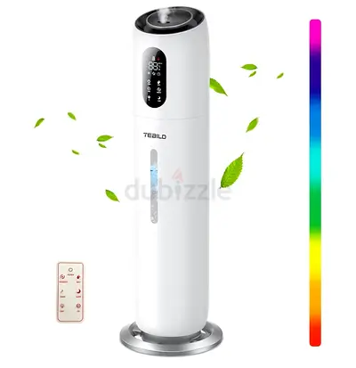 Humidifiers for Bedroom Large Room 9L Ultrasonic Cool Mist Humidifier Top Fill Last Up to 52H with 3