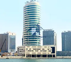 Exclusive | Fully Fitted Office | Burj &amp; Canal View | Rented /High ROI Investment