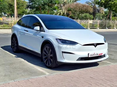 AED 3191/month | 2023 Tesla Model X Standard | GCC Specs | Ref#397990