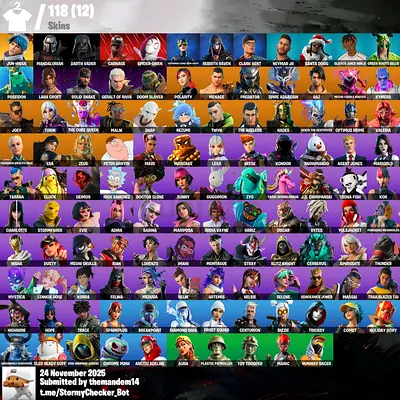 Fortnite account sweaty