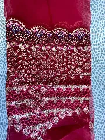 Original Branded Pakistani Bridal dress - Ayzel Naqqash- unstitched