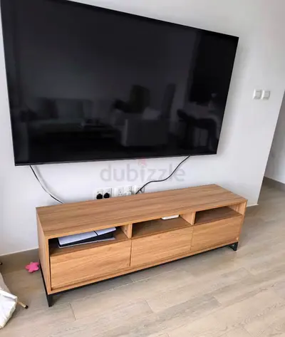 Modern Wooden TV Stand with Sleek Design