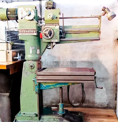 Staveley Radial Drill - Well-Maintained and Ready for Use