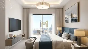 Modern 1BHK Creek-View Apartment in Ajman Pearl Tower C1 – Off-Plan Investment | Handover Q2 2027