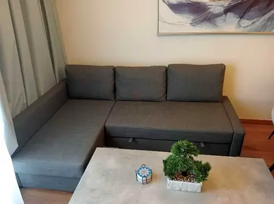 L shape sofa bed with storage