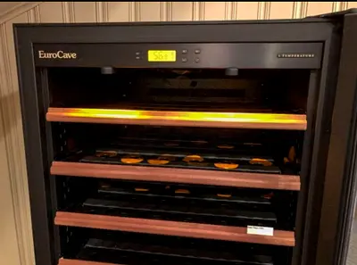 Eurocave latest model large temperature wine fridge