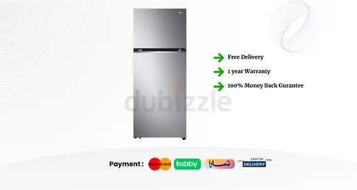 LG 423L Refrigerator Brand New Top Mount