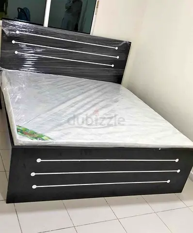 Modern Black Bed for Sale - Brand New  180X200 CM