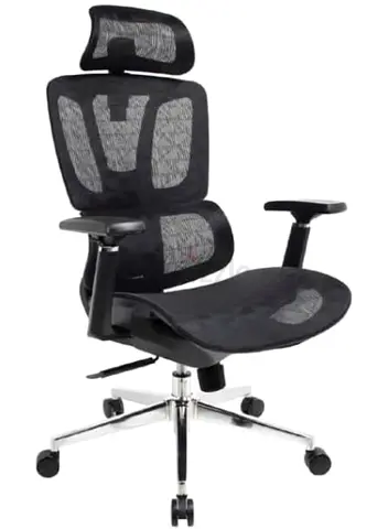 Ergonomic Mesh Office Chair | High Back Adjustable Armrest  Headrest Swivel Desk Chair