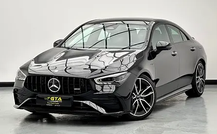 2025 Mercedes-Benz CLA 35 AMG, 5 Year Mercedes Warranty + Service Contract, Excellent Condition, GCC