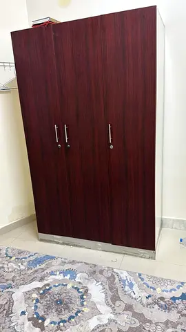 Sturdy Three-Door Wardrobe for Sale