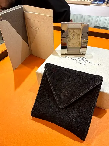 Elegant Baume  Mercier Timepiece with Stylish Presentation