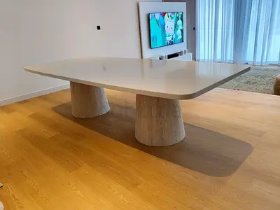 Modern Dining Table with Unique Base