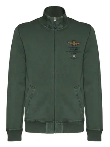 Aeronautica Militare Interlock-pique Jacket. Pre-Owned.