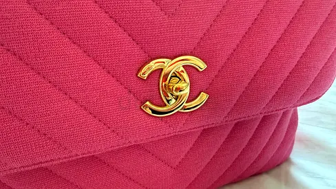Chic Chanel Pink Quilted Handbag