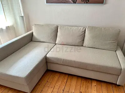 Comfortable Beige Corner Sofa for Sale