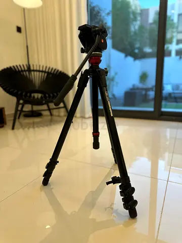 Manfrotto 755XBTripod with fluid head 701HDV