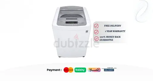 Brand New LG Washing Machine 12kg  Top Load  1 Year LG warranty