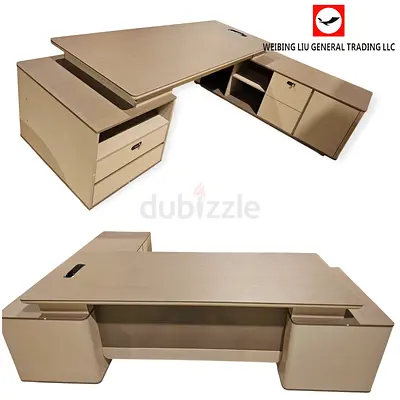 Stylish and Functional Office Desk with Drawers