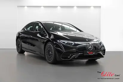 2023 MERCEDES EQS 580 4MATIC / LOW MILEAGE / GCC / CARBON FIBRE  / BURMESTER