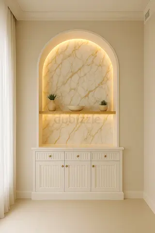 modern buffet unit