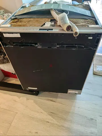 Gaggenau latest model 2 racks integrated built-in dishwasher